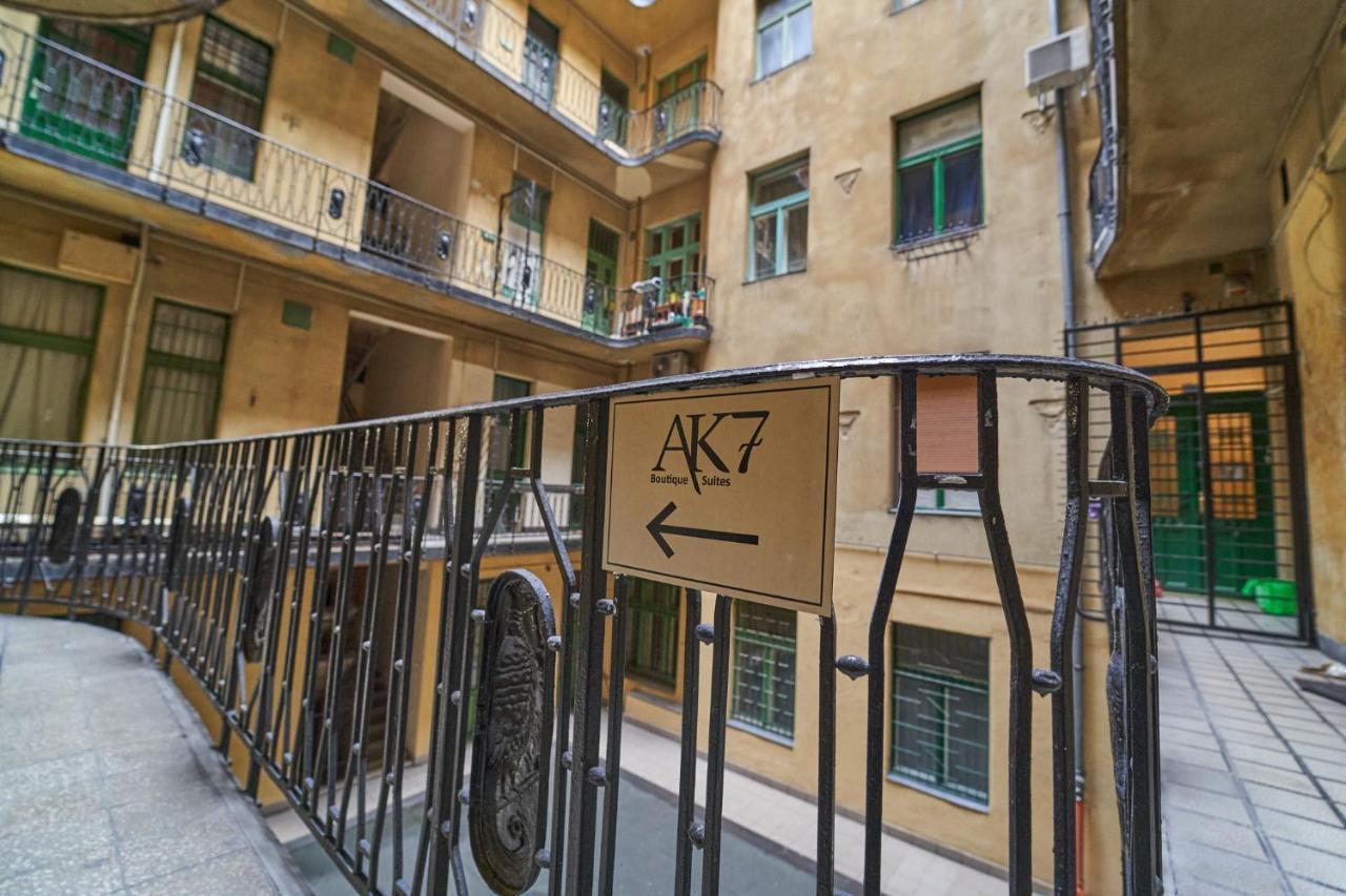 Ak7 Boutique Suites 부다페스트 외부 사진